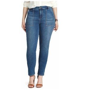 Women's Jeans Chaps Slim Fit size 8 NEW